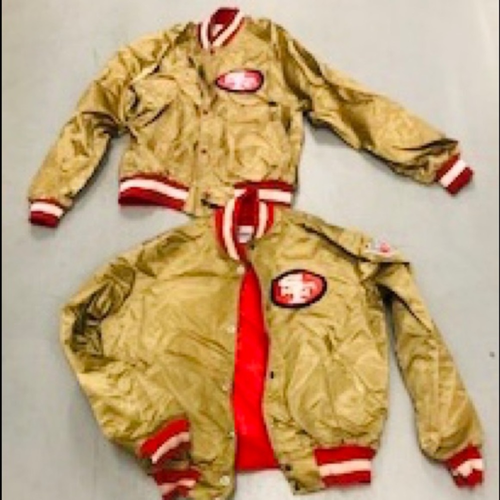 One vintage 49er jacket XL